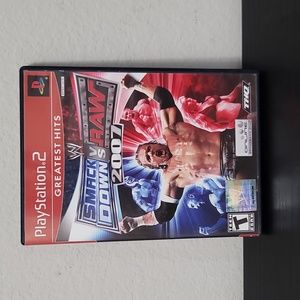 Smackdown vs RAW 2007 [Playstation2 (2006)] Pre-Owned